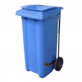 腳踏式托桶(藍) 120L