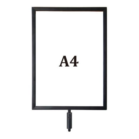 Vertical A4 sign holder