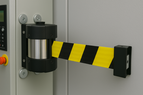 magnetic wall mounted barrier-200cm